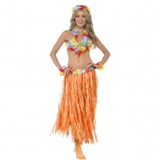 Карнавальный костюм Гавайский (оранжевый)